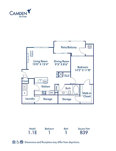 Floor plan 11E
