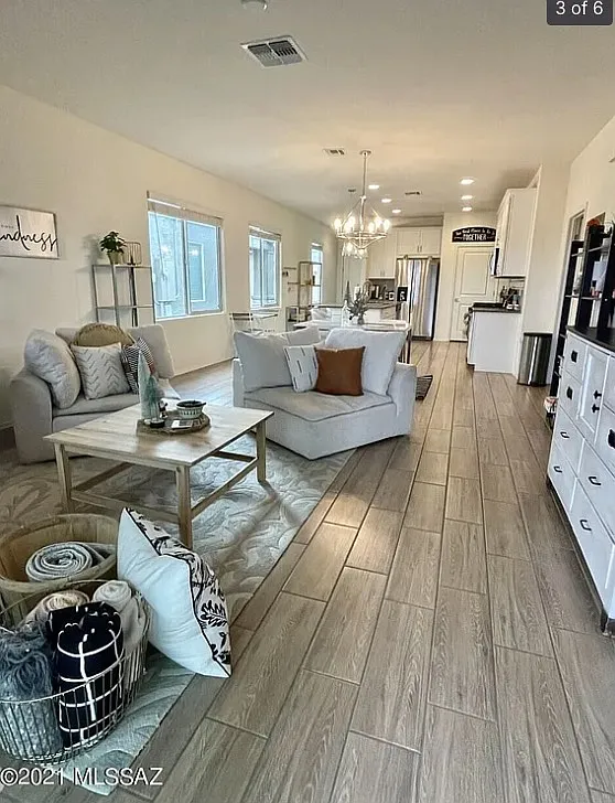 Living Room/Kitchen - 14656 S Avenida Lago De Plata