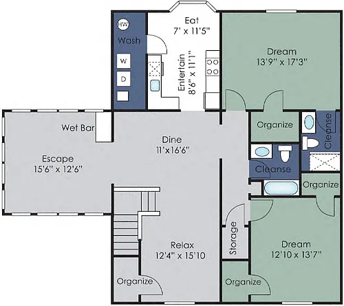 Floor plan The Springfield