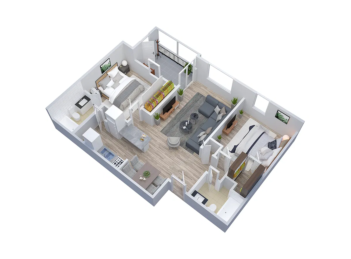 Floor plan Westshore
