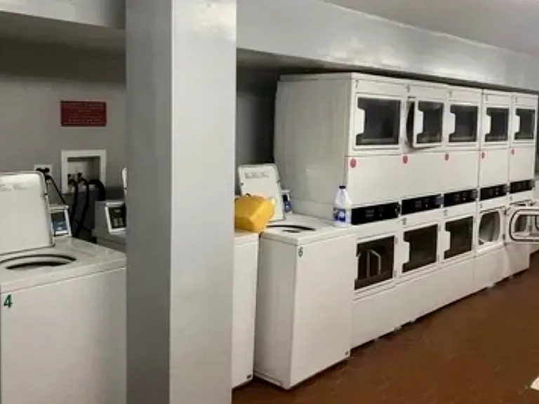 Laundry room on the premises