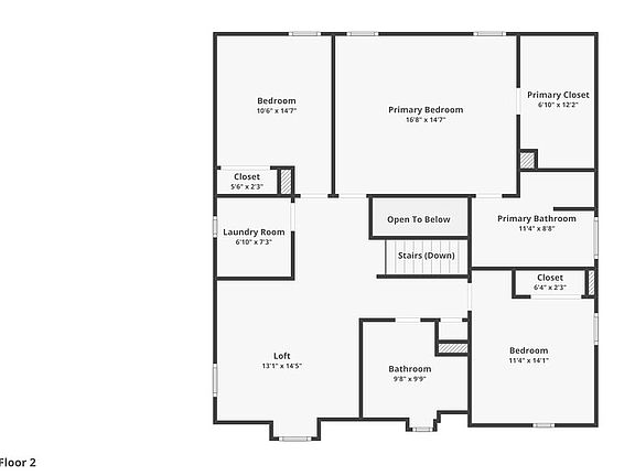 3rd image of 2712 Markham Woods Ct