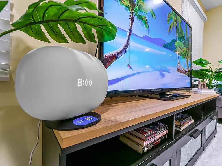 Stay entertained with a smart TV, ideal for streaming all your go-to shows and movies.
