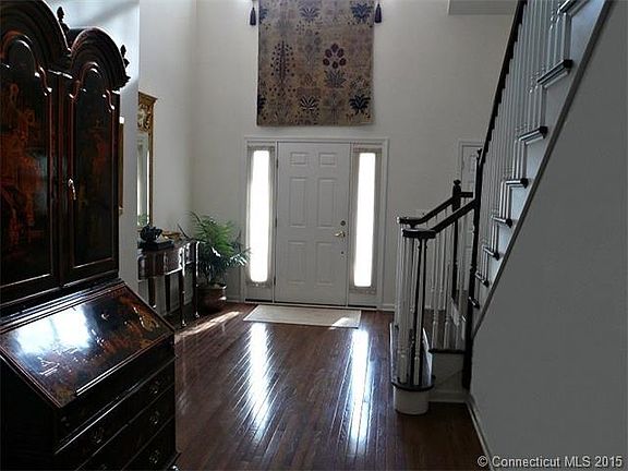 Grand 2 story foyer