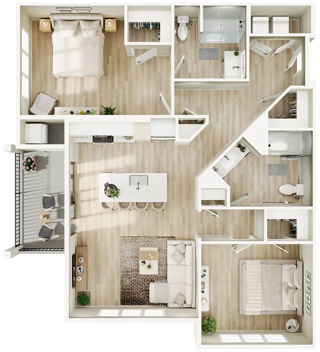 Floor plan B1