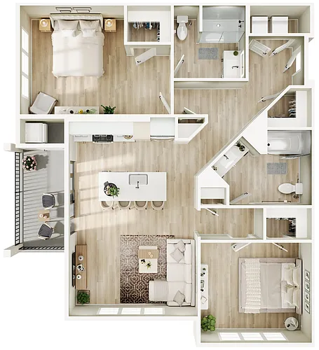 Floor plan B1