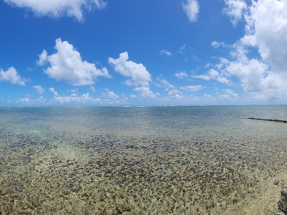 Panoramic of the crystal blue waters. Great for snorkeling and fishing.