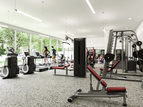 Prioritize your health in our wellness-focused fitness center and stretch studio with best-in-class equipment and on-demand fitness.