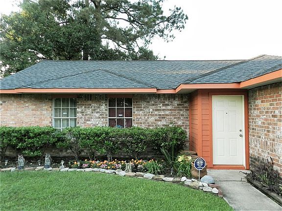 Single story house in established neighborhood.