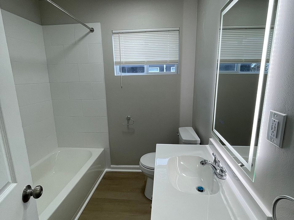 Bathroom With LED Mirror