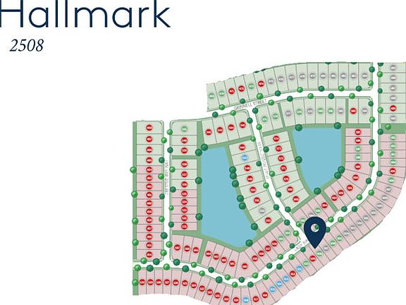 Lot Map of 2508