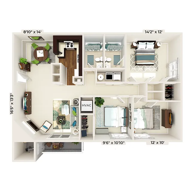 Floor plan C1