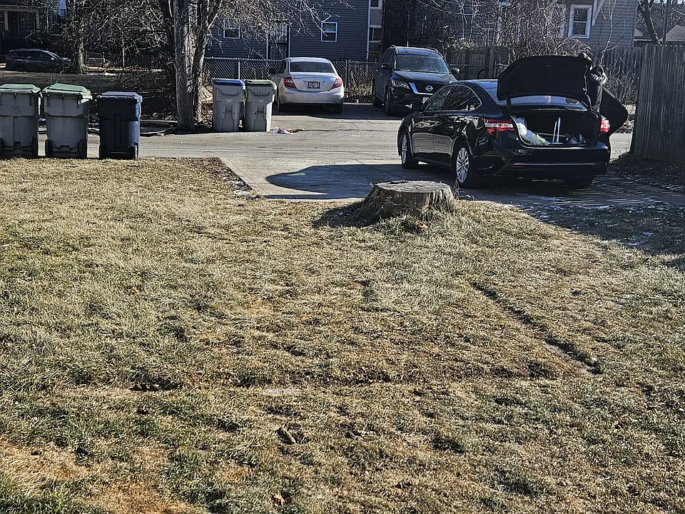 Backyard + Parking