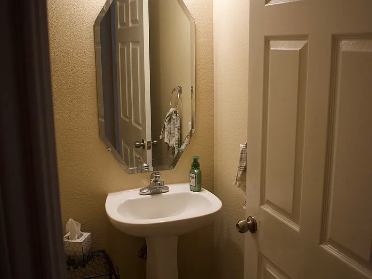 Downstairs Half Bath - Furnished