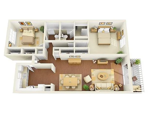 Floor plan B