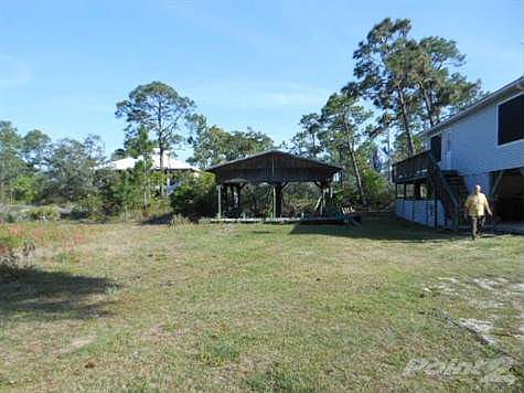 Canal front lot