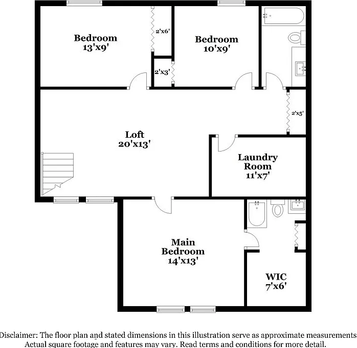 3 bed, 2.5 bath, 1494 sqft, $1,815 — Photo 3
