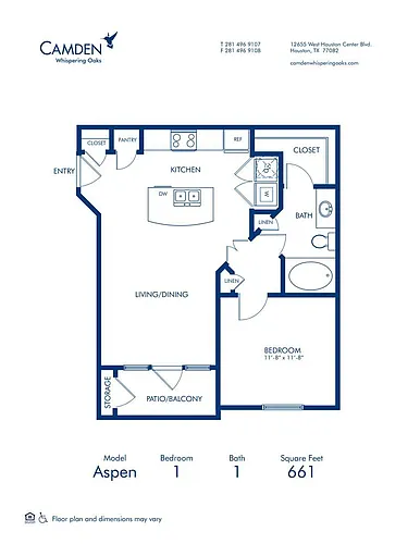 Floor plan Aspen