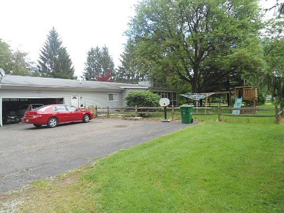 Back of home & parking