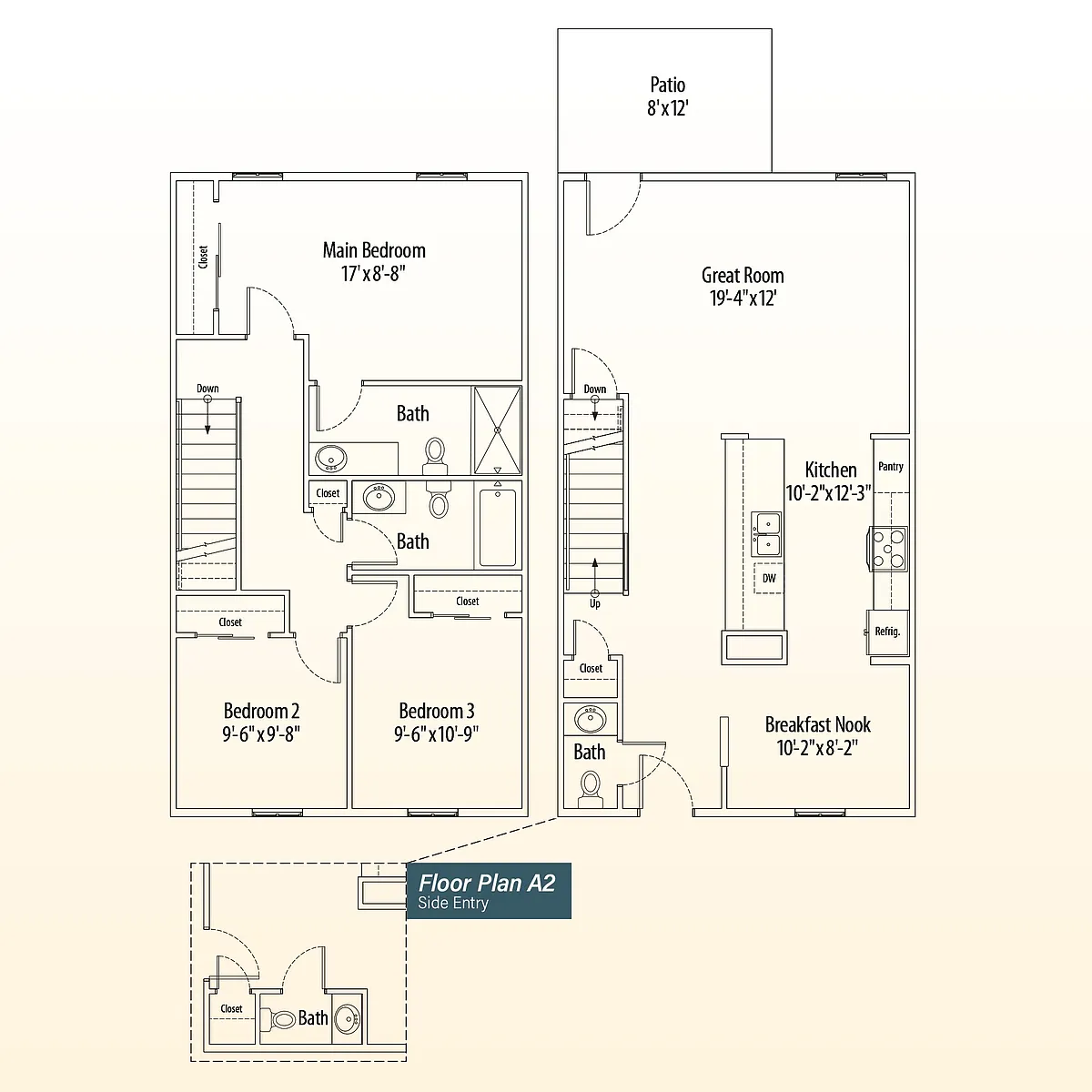 Floor plan AveryA1