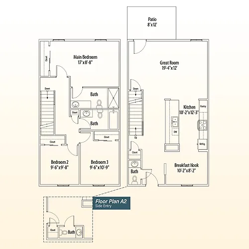 Floor plan AveryA1