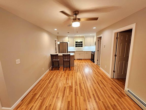 Living room to kitchen view