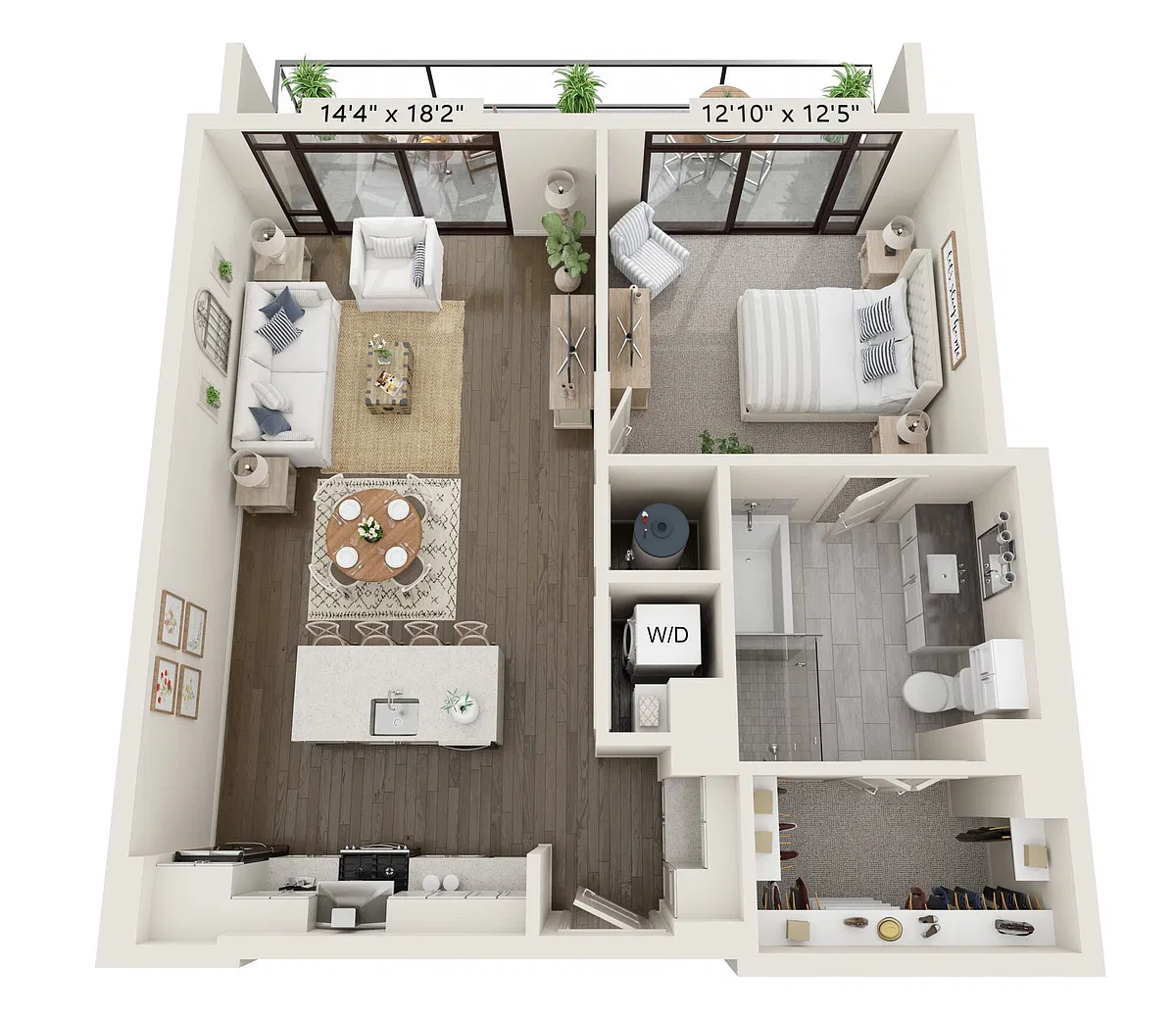Floor plan Anchor 866