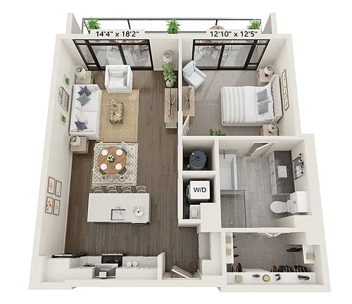 Floor plan Anchor 866