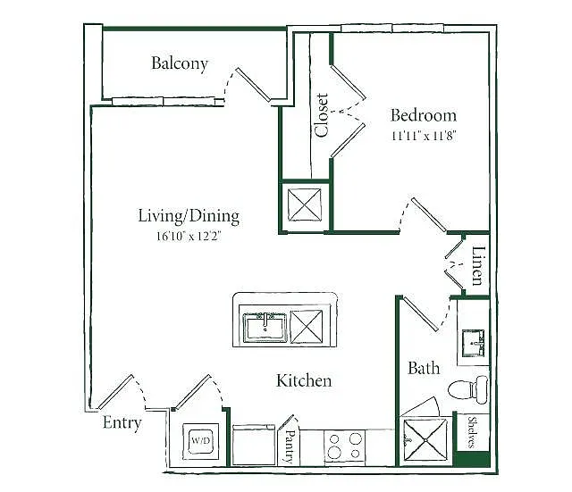 Floor plan A2B