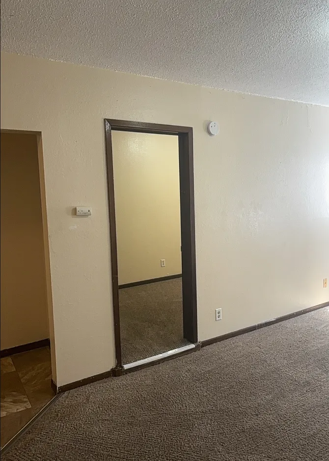 living room/bedroom door