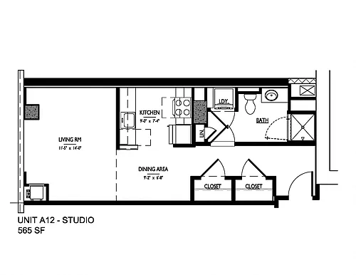 Floor plan A12