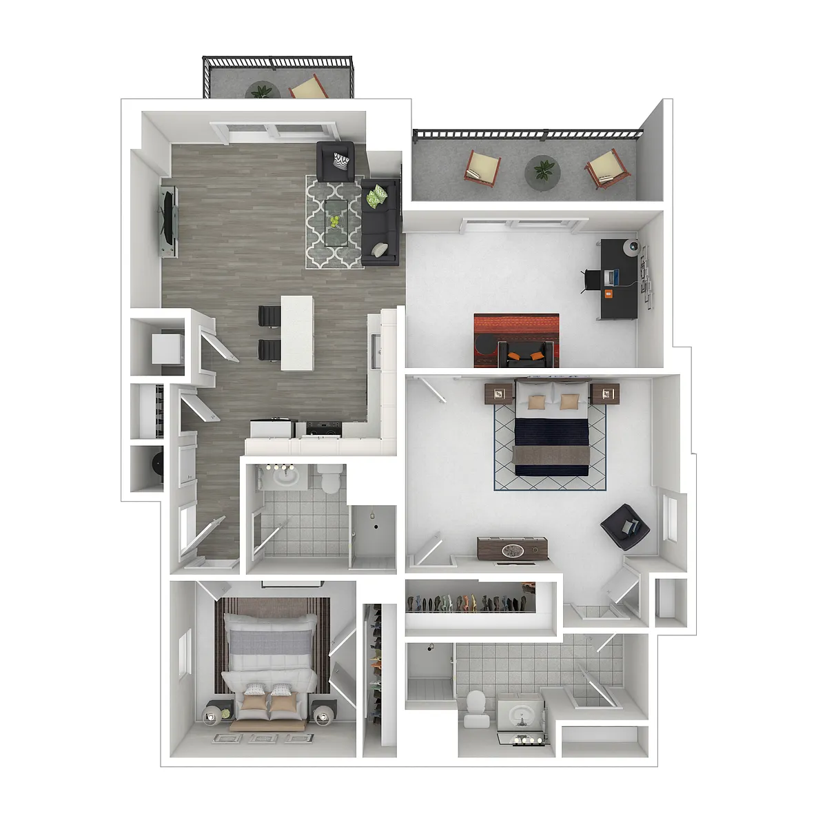 Floor plan Neptune - Den
