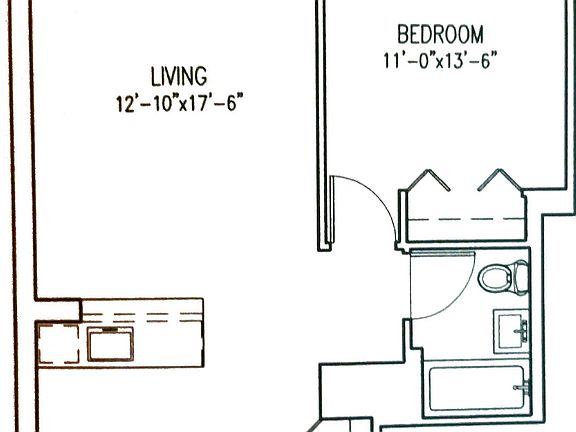 2nd image of 350 W 42nd St APT 24E