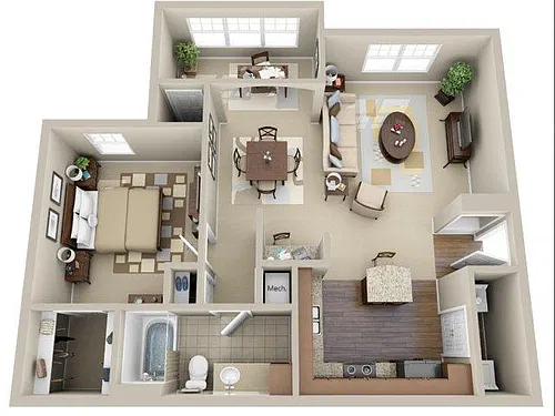Floor plan A1SR