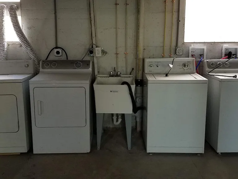 Each unit has their own washer and dryer and they are free to use