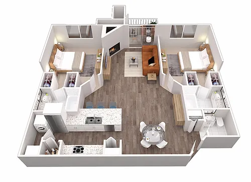 Floor plan The Parkway-Premium