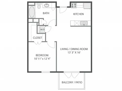 Floor plan Sabine