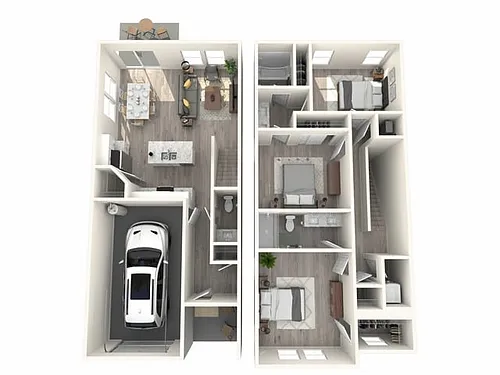 Floor plan TH-C4
