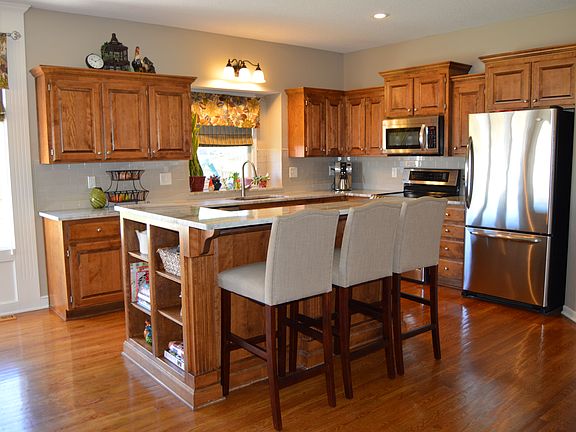 Large kitchen island