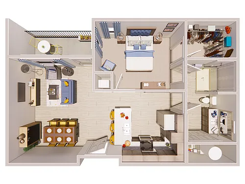 Floor plan Palmetto