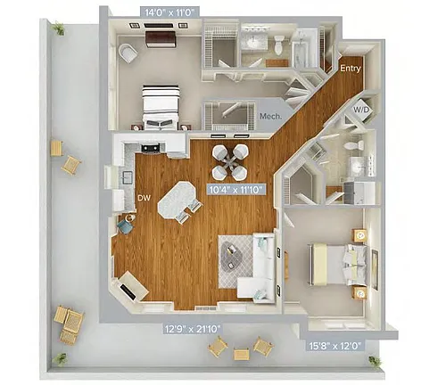 Floor plan B30-1