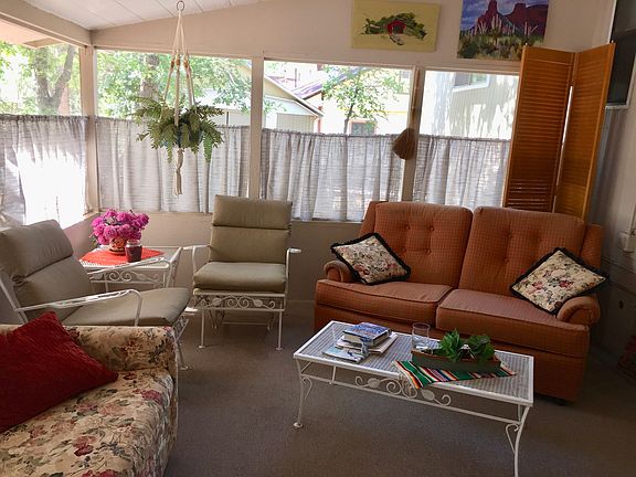 Screened in porch.