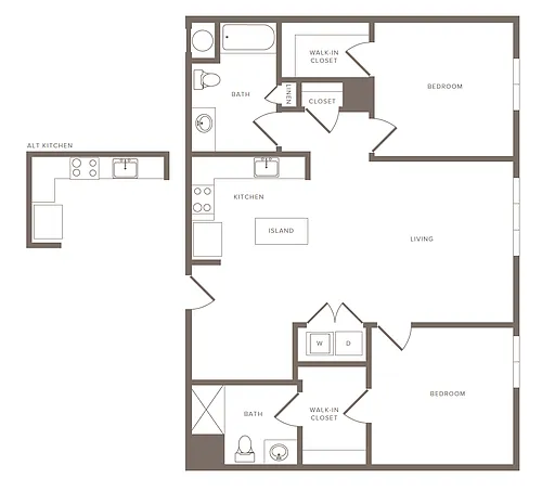 Floor plan B22-TFG