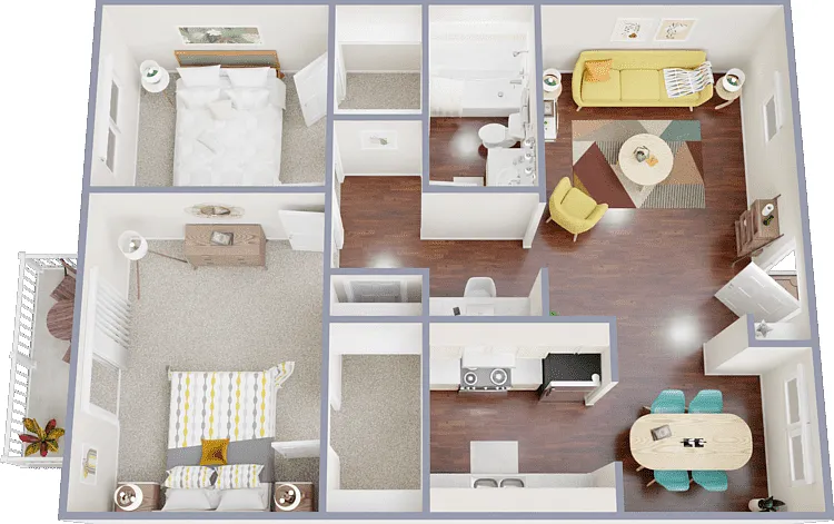 B1 Floorplan Diagram