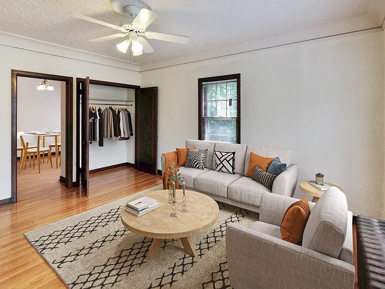 Step into comfort at Central Lakes of Uptown, where spacious living combines modern design and cozy aesthetics. Enjoy natural light and stylish furnishings in a welcoming atmosphere. Explore your new home today!