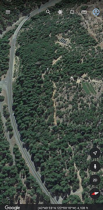 Google earth view (hwy 299)