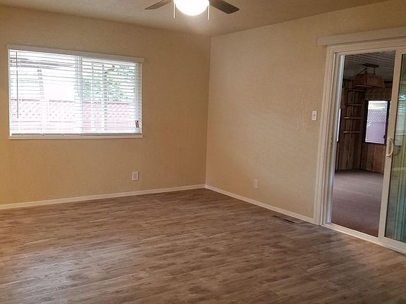 New windows and floors, living room