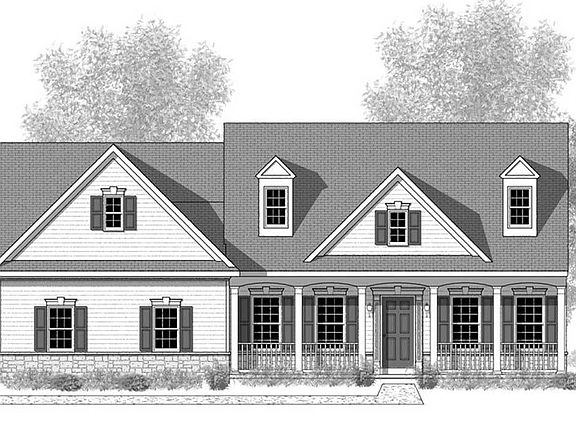Elevation C - Optional Features Shown