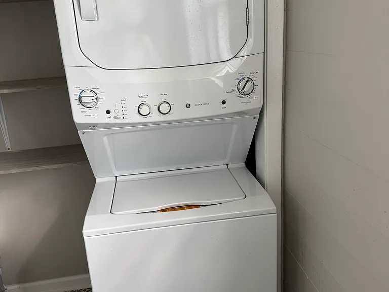 New washer/dryer combo.