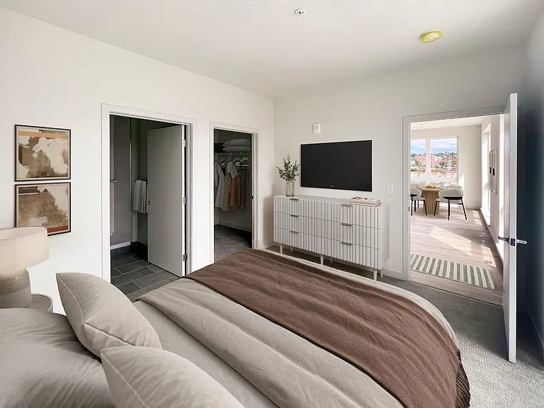 B8 Bedroom, Closet, and Bathroom The Revington